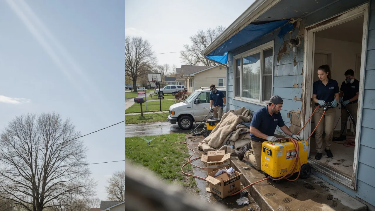 Basement Flood Cleanup in Canton, MO near me